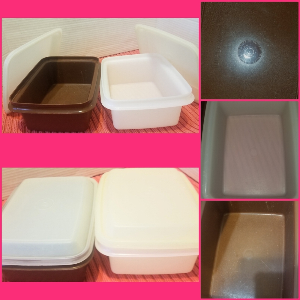 EUC PAIR OF VINTAGE TUPPERWARE